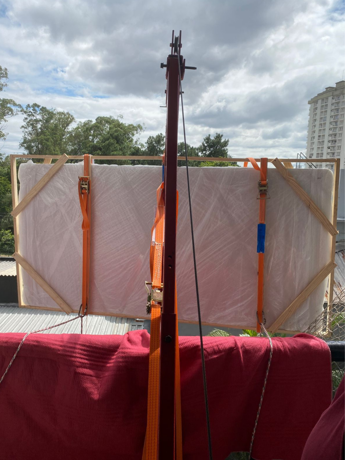 Içamento de móveis em apartamento novo